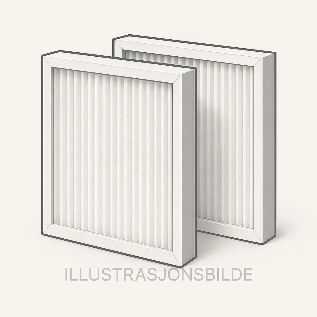 Filtersett Nilan Compact P pleat + pad - Glassfiber